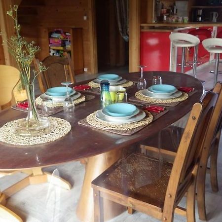 Chalet Familial En Bois A 150 M De La Mer Santec Dış mekan fotoğraf