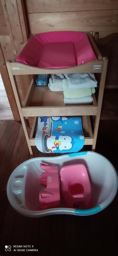 Chalet Familial En Bois A 150 M De La Mer Santec Dış mekan fotoğraf